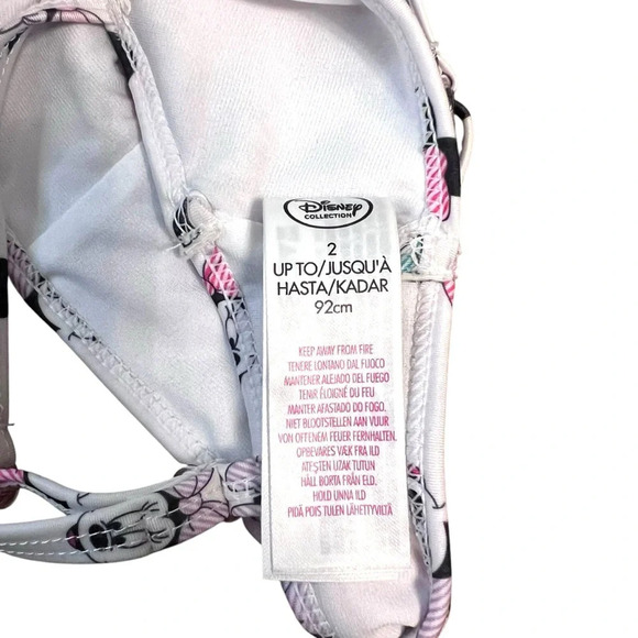 Disney Minnie Mouse Ruffled Bikini Set Size 2 - Picture 6 of 7